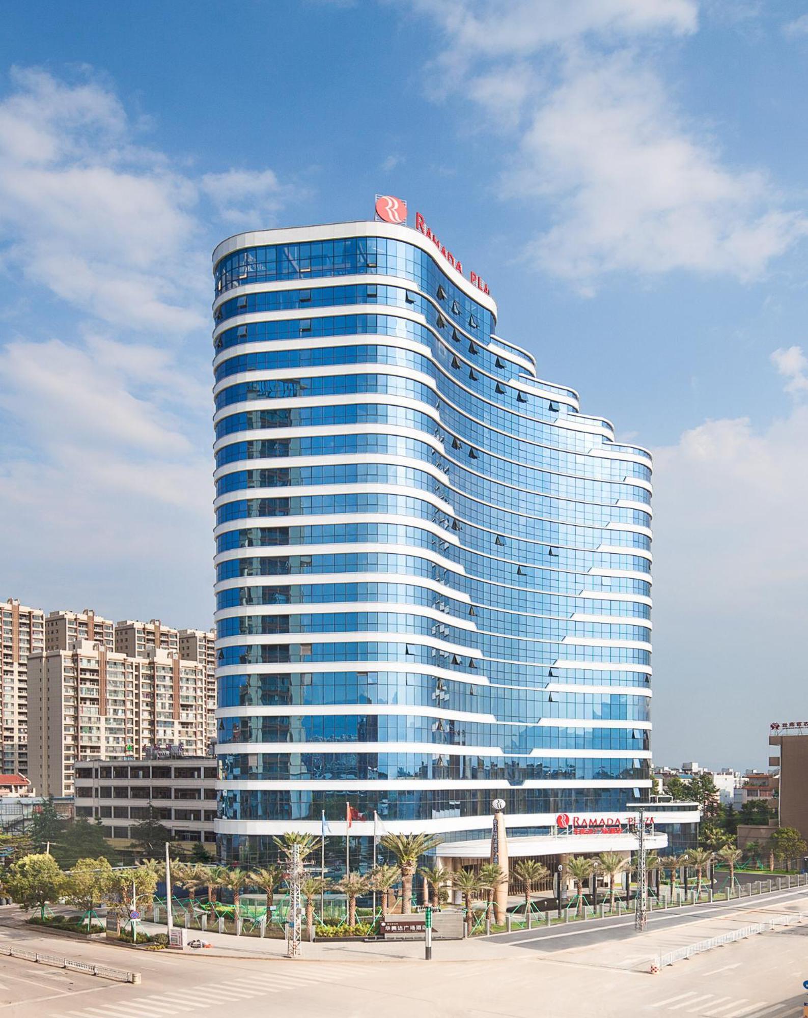 รามาดา พลาซา ฟูเทียน เลค Hotel Chengjiang  ภายนอก รูปภาพ